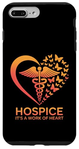 Hospice Work of Heart �ʔ��� ��� �J�h�D�P�E�X �o�^�t���C �X�}�z�P�[�X iPhone 7 Plus/8 Plus �p