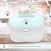 (UPGRADED) MEMI DREAMY WIPES WARMER | HOLDER | EASY-USE | GREAT GIFT |(SKY BLUE)