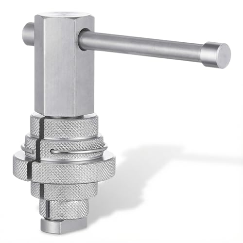 Otoolling 31405 Compatible with Model 342 Internal Wrench with 4-1/2 Internal Pipe Wrench Silver Suitable for Securing Wardrobe Drain Pipes Bathtubs Washbasins and Sink Strainers