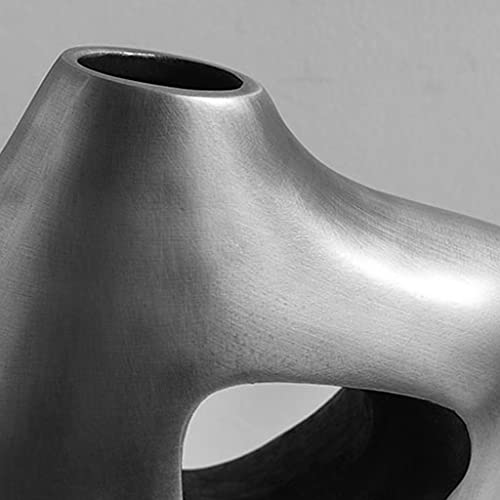 Vase pour fleurs séchées gris : la solution décoration maison sans entretien - 7