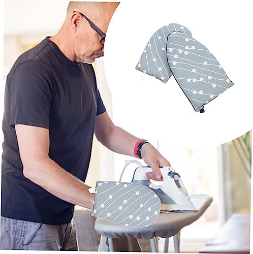 Mini Ironing Board Set 2Pcs Foldable Cotton Handheld Board — 사진 6