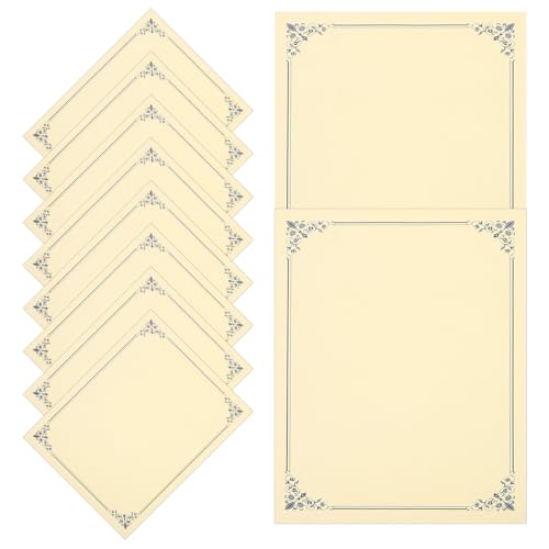 IDEANATEGRATE �F�̊w���p�󔒏ؖ����p��10���Z�b�g ���f�ގ��p�I�������� �I�t�B�X��X�܎g���鑲�Ə؏���C���؏��ɍœK�Ȗ��n�f�U�C�� A4�T�C�Y