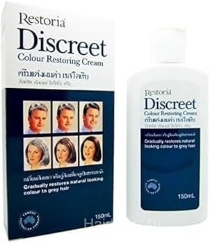 3 BOXES of Restoria Discreet Colour Restoring Cream 150ml by