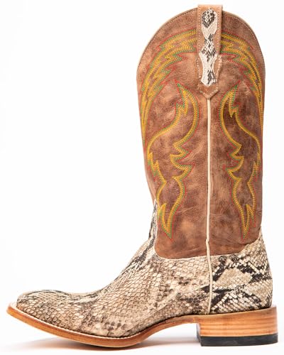 Cody James Men's Exotic Python Western Boot Broad Square Toe - Bb283