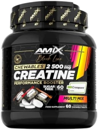 Amix™ - Black Line Creatine 2500mg Chewables - Creatine Monohydra...