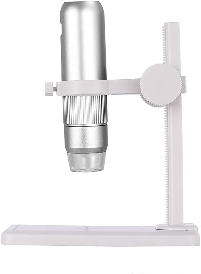 Video Microscope with 8 LED 1080P 1000X 37DB White Electronic Digital for Android iOS PC