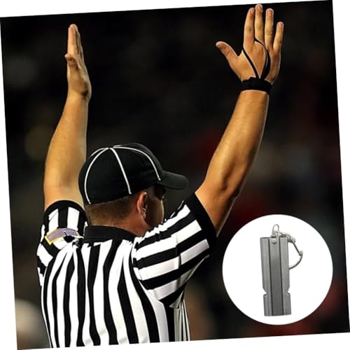 Silbato de Acero Inoxidable para Emergencias y Deportes miniatura 3