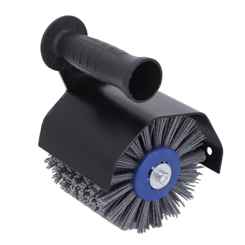 Angle Grinder to Wire Drawing Accessories, 80 Grit Emery Wheel Metal Polishing Machine with M14 Shaft for Wood, Metal, Stainless Steel Polishing and Grinding