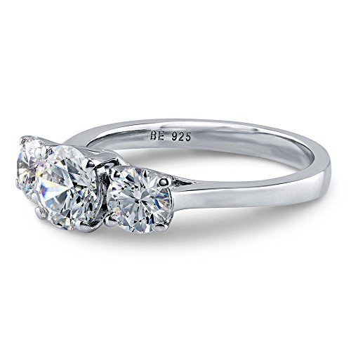 Berricle in argento Sterling placcato al rodio