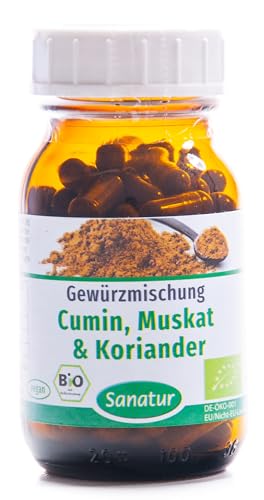 Sanatur Cumin Muskat & Koriander Gewürzmischung Kapseln 90 stk