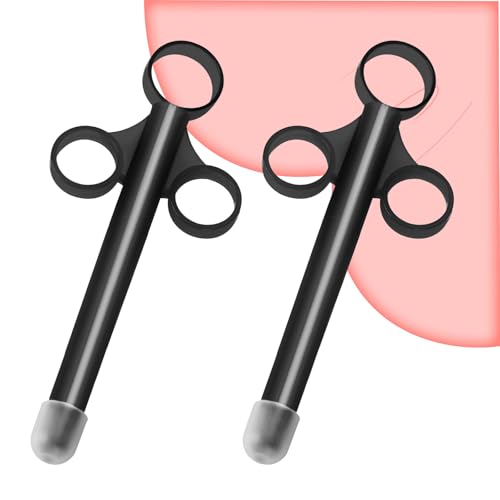 Qoosea Gleitgel-Applikator 2er Set Intimdusche Klistier