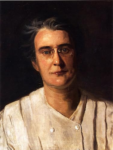 Tableau Toile Portrait de Langdon Eakins 60x90cm pour Déco Murale