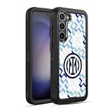 Head Case Designs Licenza Ufficiale Inter Milan Away Kit per Stemma 2025/26 Custodia Antiurto Ultra Blindata Compatibile con Samsung Galaxy S23+ 5G