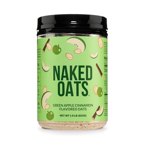 Naked Oats - Apple Cinnamon Overnight Oats, 20g Whey Protein,