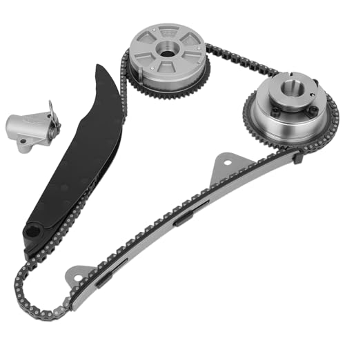 Timing Chain Kit with VVT Gear Sprockets Compatible with 2017-2021 Hyundai Elantra, 2008-2021 Kona, 2019-2021 Veloster,2017-2022 Kia Forte, 2017-2018 Forte5 2.0L, Replaces# 243212E010, 24350-2E700
