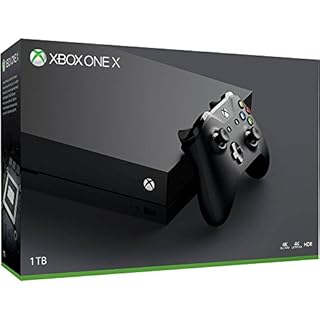 Microsoft Xbox One X 1Tb Console With Wireless Controller: Xbox One X Enhanced, Hdr, Native 4K, Ultra Hd (Discontinued)