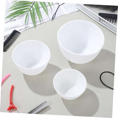 Miniatura 6 de Healeved Juego De 3 Cuencos De Silicona Para Mezclar Mascarillas Faciales Sin Olor Resistente A Golpes 5.23x3.34 Pulgadas Para Uso Doméstico Boles De Silicona Para Diy