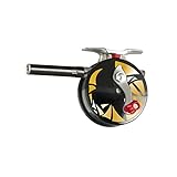 ambidestro Peerless Bam Protect 61 Mulinello surmultiplié per Pesca al Colpo Unisex Adulto, Nero