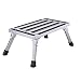 Produktbild Arbeitsplattform Aluminium Trittleiter, Tragbare Hocker Leiter, multifunktions Tragbare Falten Autowäsche Home Outdoor Schritt Hocker