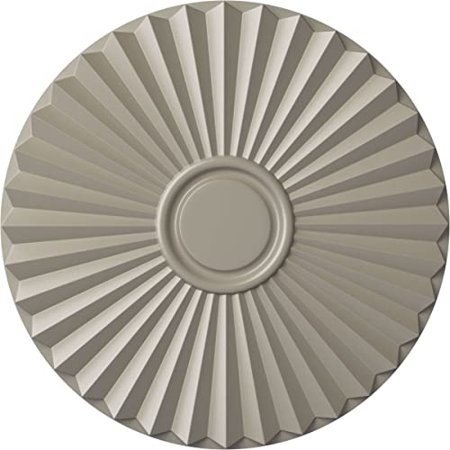 Ekena Millwork CM20SHPWS Shakuras Ceiling Medallion, 19 3/4 OD x 1 3/8 P, Pearl White
