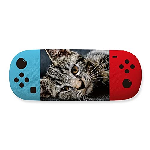 Étui de rangement à lunettes motif chat parfait pour le sac à main et le bureau