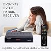 Xoro HRT 8770 TWIN Black DVB-T/T2/C Receiver, Full HD, Freenet TV, PVR, 2x USB, 1x HDMI, Stereo, USB Recording, Timeshift, 16:9, Stereo, MP3, WAV, AAC, 1080p