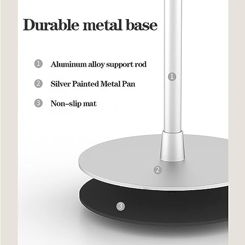 Soporte de suelo para tableta ajustable y plegable para leer partituras cómodamente 2