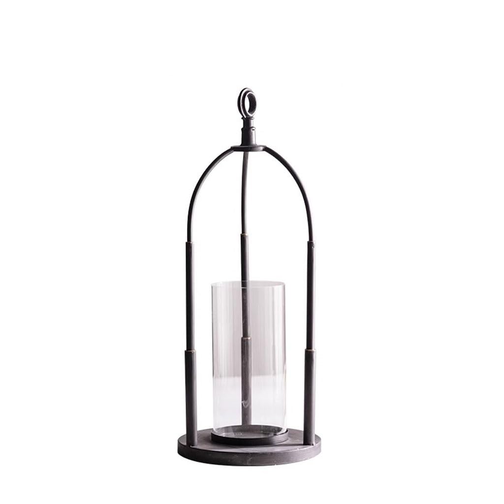 Candlesticks Holders Iron Old Portable Candle Holder Simple Nordic Restaurant Wind Lamp Ornaments Candle Holders for Candlesticks