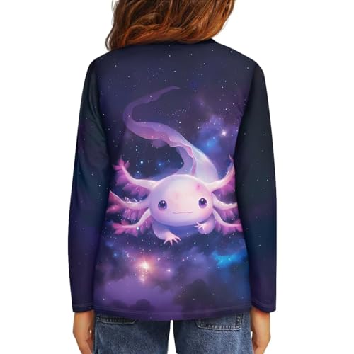 Girls Long Sleeve T Shirts Kids Crewneck Fall Winter Tops Basic Tees 3-16 Years4