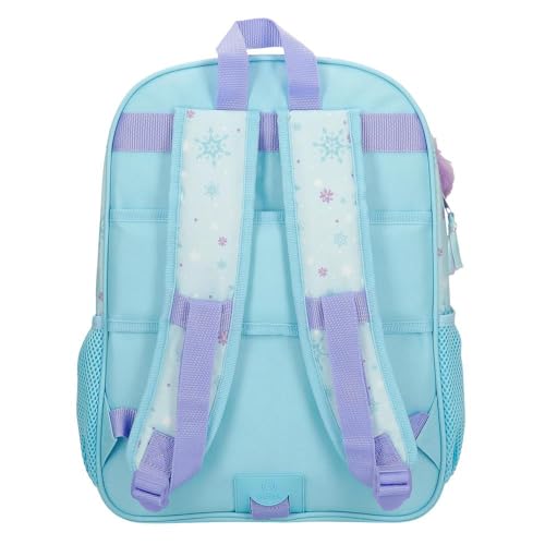 Miniatura 3 de Joumma Disney Frozen In This Together Mochila Escolar Adaptable a Carro Lila 30x40x13 cm Poliéster 15,6L