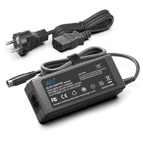 KFD 12V 8.33A Adaptateur Chargeur pour Synology Disk Station 4-Bay DS410 DS410j DS411J DS413 DS414 DS415 DS710 DS712 DiskStation Network Storage NAS Server...