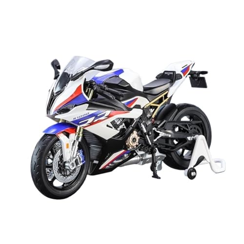 KEPYSYXTS car Mode 1:9 for BMW S1000RR Large Size Simulation Alloy Motorcycle Model Shock Absorbers Carrying Collection Ornament mini Scaled Vehicles(Without Retail Box)