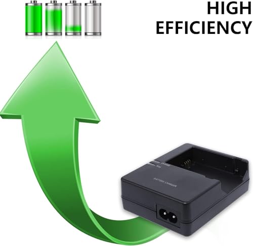 Image of LP-E8 Battery Charger - Compatible for Canon Rebel T3i, T2i, T4i, T5i, EOS 600D, 550D, 650D, 700D, Kiss X5, X4, Kiss X6, LC-E8E