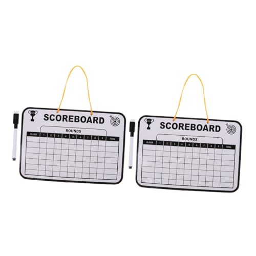 Set 2 pizarras secas para golf doble cara miniatura 1