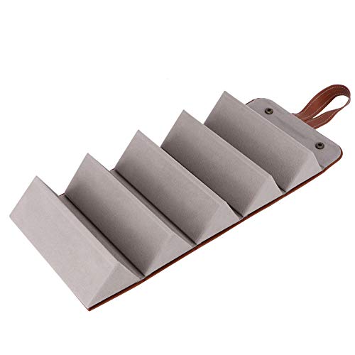 Boîtier de rangement pour lunettes pliable portable pour placard et commode de voyage