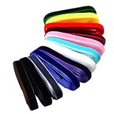 . Hermosa cinta de terciopelo en 12 colores