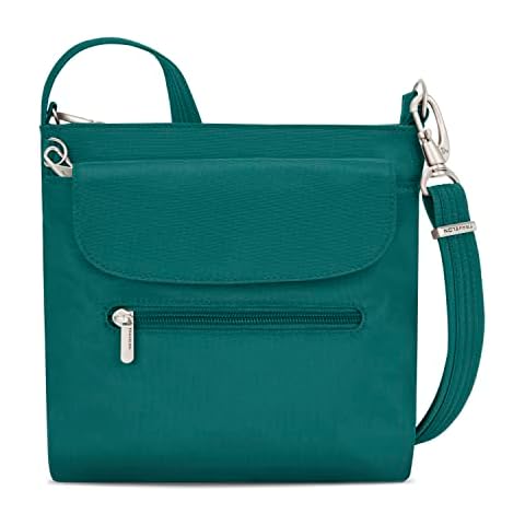 Travelon Anti-Theft Classic Mini Shoulder Bag, Spruce Cover