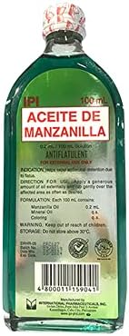 Aceite De Manzanilla 100ml Large Size (NEW STOCK)