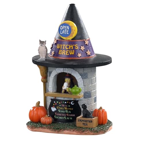Lemax Spooky Town Witch's Brew Coffee Table Accent, #03506, 5.63-in