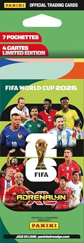 Miniatura 2 de Panini Copa Mundial De La Fifa 2026 Trading Cards Game Blister 7 Fundas 4 Tarjetas Edición Limitada