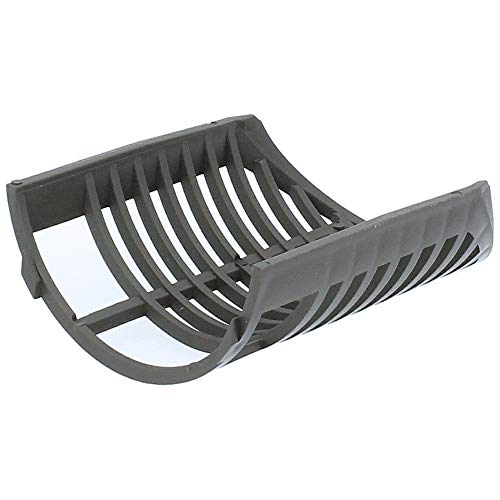 Fallrohrfilter DN 100 Ø 110 mm Grau | Regenrohfilter mit Sieb Regenrohrablauf Regensammler Dachrinnenschutz Dachrinnen Laubschutz Regenwasser Regentonne Regenwasserfilter