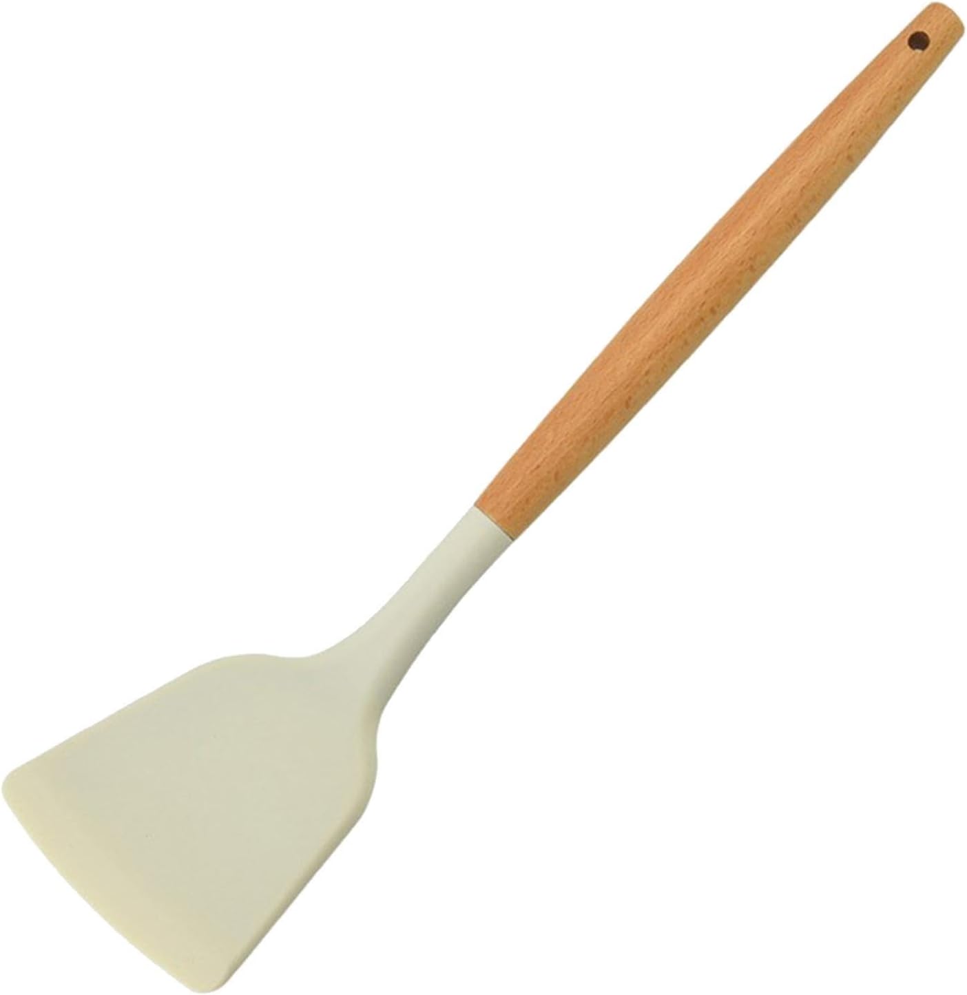 Silicone Cooking Utensils – Heat Resistant Kitchen Spatulas With Wooden Han