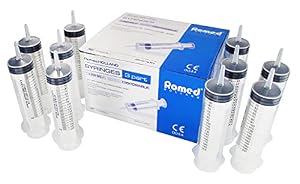 Romed Blasenspritze Wundspritze 200 ml (10 Stück)