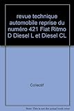  revue technique automobile reprise du numéro 421 Fiat Ritmo D Diesel L et Diesel CL