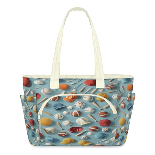 Sac fourre-tout léger zippé grand volume avec protection matelassée