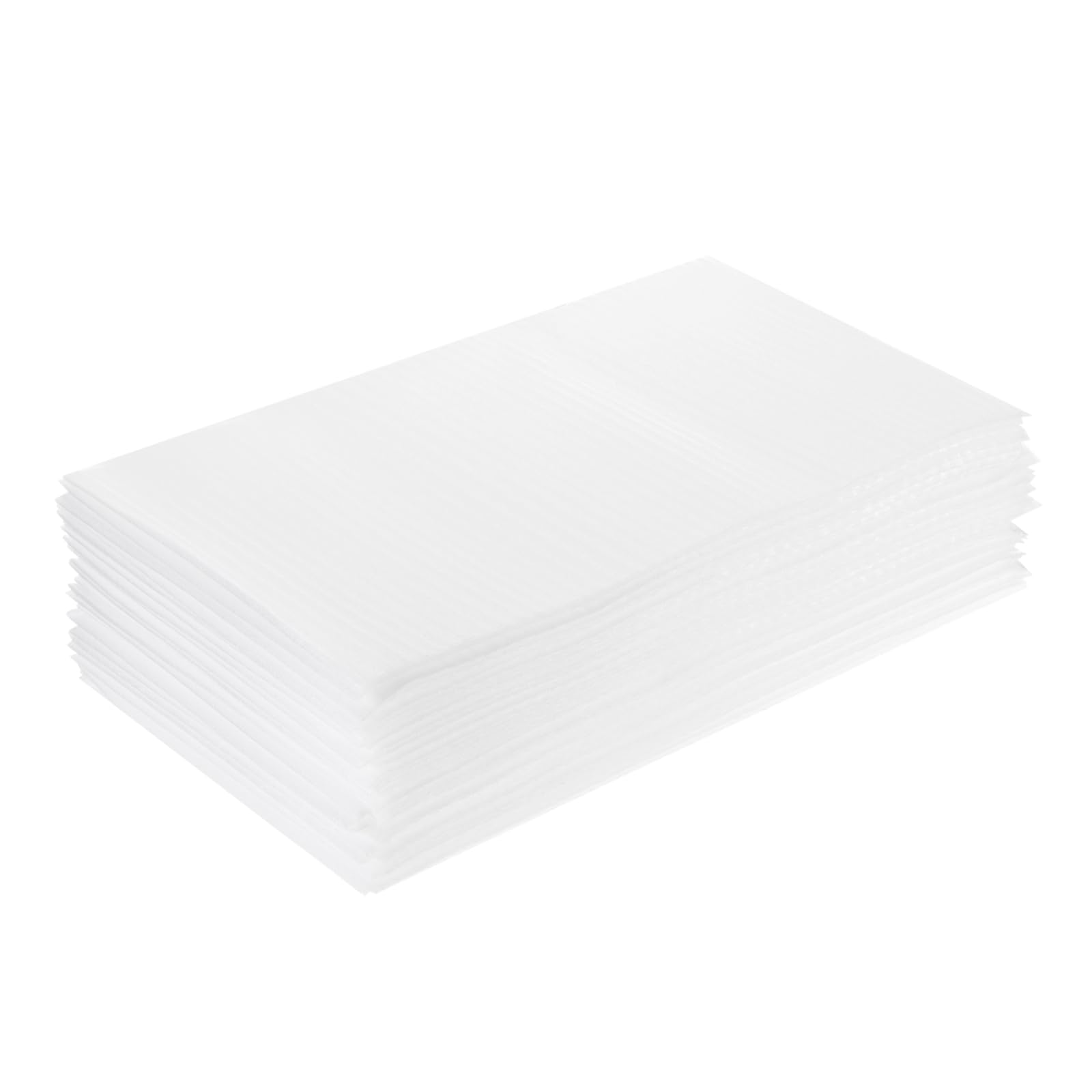 QUARKZMAN Bolsas De Espuma Para Embalaje, Paquete De 100 Unidades 7" X 12" Bolsas De Burbujas Para Envolver Suministros De Embalaje De Espuma Fundas De Embalaje Blancas Para Platos Muebles