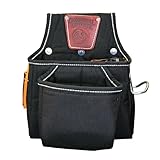 TOOL BAG - Designed for trim, light framing, and finish work, the OxyFinisher Tool Bag delivers structured carry in a compact round-bottom design. FEATURES - Two-ply foam-core construction keeps its shape whether fully loaded or empty. Includes a cli...
