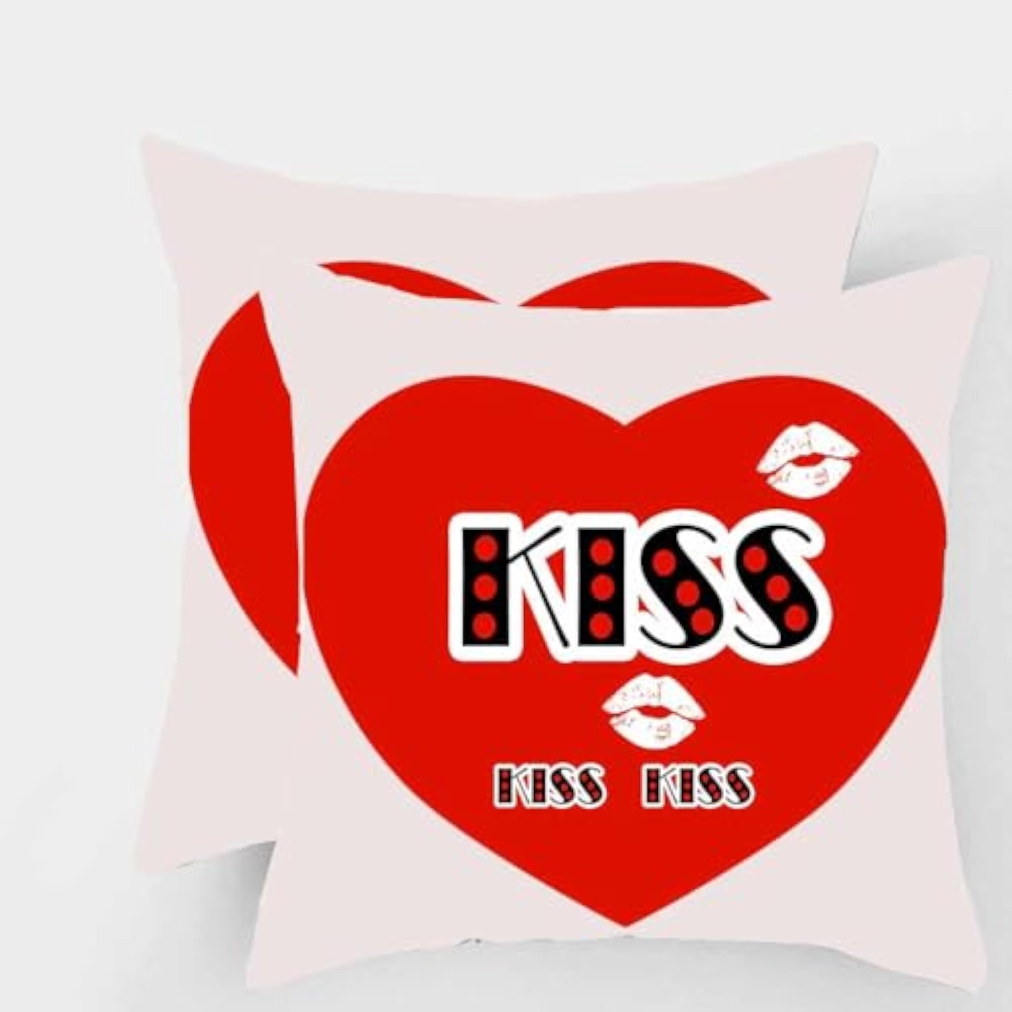 Set of 2 Digital Printed Cushion Covers with Zip Closure