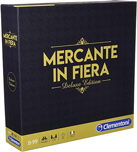 Clementoni Fair Merchant Deluxe Edition Board Games, Multicoloured, 16183