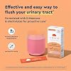 Uqora Flush, Apoyo del Tracto Urinario, Limonada Rosa, 10 Sobres | Apoyo del Tracto Urinario* con D-Mannosa, Vitamina C, B6, Potasio, Magnesio y Calcio, Sin Gluten y Vegano, 0.17 Onzas (Paquete de 10) 4